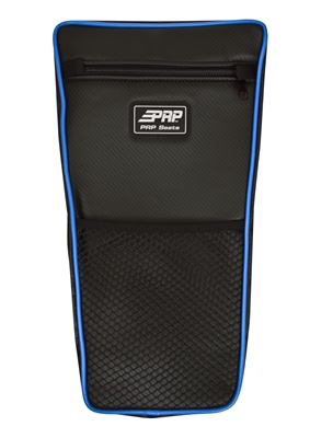 RZR XP 1000 CENTER BAG BLACK CARBON FIBER- BLUE PIPING