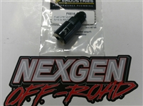 Phenix EFI Adapter Straight Male -6AN to 5/16" Female Spring Lock Black Ea USA