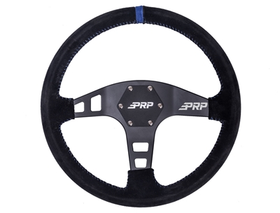 PRP Flat Steering Wheel â€“ Suede CHOOSE COLOR