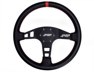 PRP Flat Dish Steering Wheel â€“ Leather CHOOSE COLOR