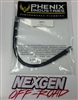 -3 An 3 / 10 in -3 Black Brake Line P.T.F.E Covered Hose Assembly Phenix USA