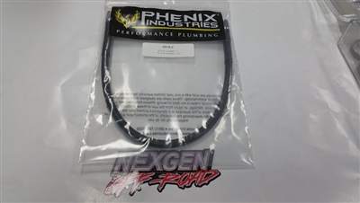 -3 An 3 / 15 in -3 Black Brake Line P.T.F.E Covered Hose Assembly Phenix USA