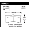 Hawk DTC-50 PADS FITS 4 PISTON