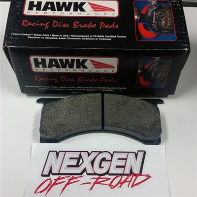 HAWK BRAKE PADS 6" CNC 1526 HB102M.800