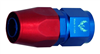 STRAIGHT COMPRESSION AN SWIVEL -6 RED/BLUE