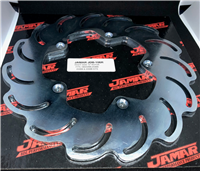 Jamar Performance Scalloped Right 10" Diameter 5/16" (0.285") Wide 5 Bolt 4-7/8" Bolt Pattern Rotor