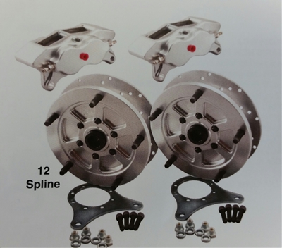 JAMAR PERFORMANCE REAR DISC BRAKE KIT WIDE 5 VW LONG AXLE 4 PISTON DB204BB