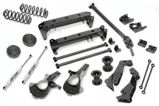 2007 to 2012 GM 1500 4WD 6 Inch Crossmember/Knuckle Lift Kit with ES9000 Shocks