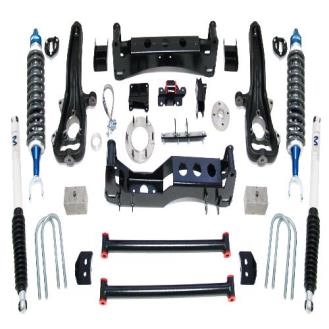 2006 to 2008 Dodge Ram 1500 4WD 6 Inch Crossmember/Knuckle Lift Kit with MX-6 Shocks