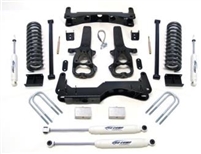 2006 to 2008 Dodge Ram 1500 2WD 6 Inch Crossmember/Knuckle Lift Kit with Front and Rear ES9000 Shocks