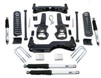 2006 to 2008 Dodge Ram 1500 2WD 6 Inch Crossmember/Knuckle Lift Kit with Front and Rear MX-6 Shocks