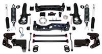 2009 to 2011 Dodge Ram 1500 4WD 6 Inch Crossmember/Knuckle Lift Kit with Front MX2.75 Coilovers and MX-6 Shocks