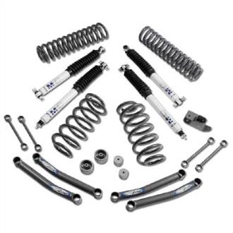 2003 to 2006 Jeep TJ Wrangler and Rubicon 4 Inch Short Arm Lift Kit with ES3000 Shocks