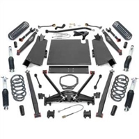 1997 to 2002 Jeep TJ Wrangler 4 Inch Dual Sport Long Arm Lift Kit with MX-6 Shocks