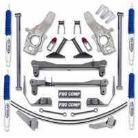 1997 to 2003 FORD F150 and F250 4WD 4 Inch Lift Kit with ES3000 Shocks