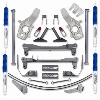 1997 to 2003 FORD F150 and F250 4WD 4 Inch Lift Kit with ES3000 Shocks