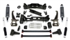 2009 to 2013 FORD F150 4WD 6 Inch Crossmember/Knuckle Lift Kit with Front MX2.75 Coilovers and MX-6 Shocks