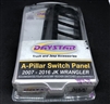 Daystar KJ71055BK A-Pillar Switch Pod Fits 07-17 Wrangler (JK)