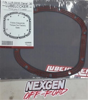 Lube Locker Dana 25/27/30 Differential Cover Gasket LLR-D030