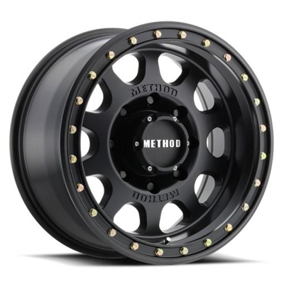 METHOD MR311 VEX 17X8.5 0MM OFFSET MATTE BLACK