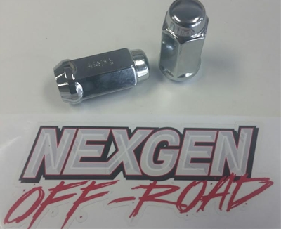 5/8 FINE THREAD STEEL 7/8" HEX 2" LONG LUG NUTS.