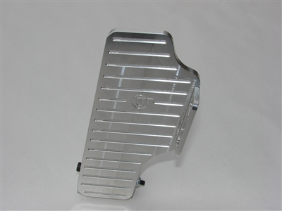 Jamar Performance Solid Machine Finish Billet Aluminum Throttle Pedal With Side Foot Rest