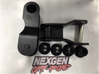 Shackle Rear Greaseable 5" XJ/ Pair