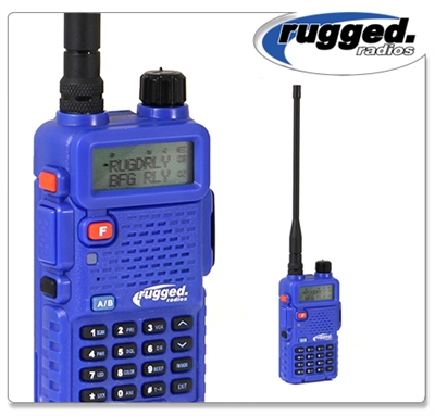 RUGGED RADIOS RH-5R Rugged Radios 5-Watt Dual Band (VHF/UHF) Handheld Radio