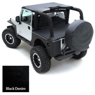 Smittybilt Standard Top 97-06 Jeep Wrangler TJ 93315 Denim Black