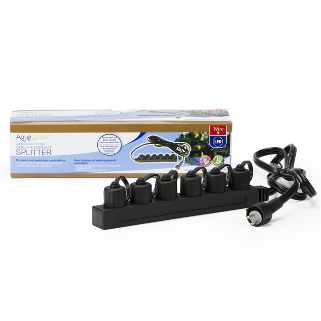 Garden and Pond 6-Way Quick-Connect Splitter Aquascape