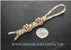 Paracord Lanyards with Metal Skull Beads