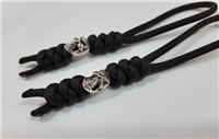 Paracord Lanyards with Wicked Skull Beads (2)