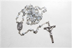 White/Silver Crystal Rosary