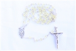 Yellow Crystal Rosary