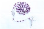 Purple Crystal Rosary