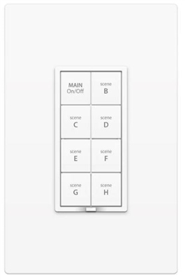 Keypad Dimmer 8 botones