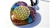 chakra reiki love Orgonite - Orgone pendant