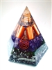 Third Eye Chakra - Orgone pyramid - lapis lazuli and pyrite (5G)