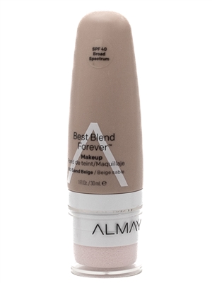Almay Best Blend Forever Makeup, SPF40, 160 Sand Beige 1 fl oz