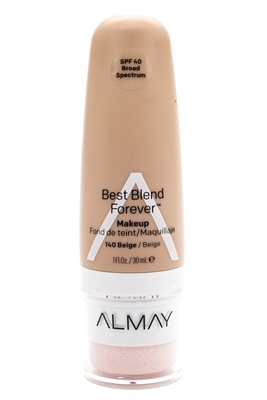 Almay Best Blend Forever Makeup, SPF40, 140 Beige  1 fl oz