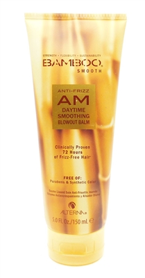 Alterna Bamboo Smooth Anti-Frizz AM Daytime Smoothing Blowout Balm 5 Fl oz.