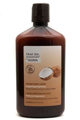 Dead Sea Essentials by Ahava COCONUT Body Lotion  17  fl oz