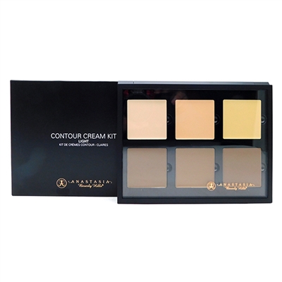 Anastasia Beverly Hills Contour Cream Kit Light: Fair, Neutral, Banana, Java, Light Sculpt, Havana (each .16 Oz.)