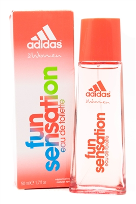 Adidas FUN SENSATION Eau de Toilette Spray for Women  .5 fl oz