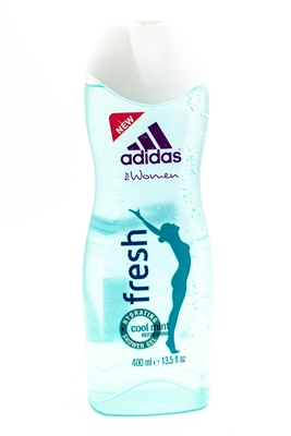 Adidas FRESH Cool Mint Hydrating Shower Gel for Women 13 .5 fl oz