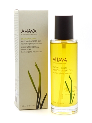 Ahava DeadSea Plants Precious Desert Oils Nourishing Body Treatment   3.4 fl oz