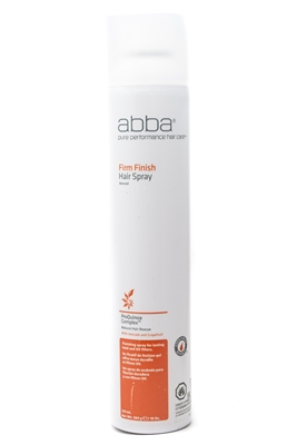 abba FIRM FIINISH Hair Spray Pro Quinoa Complex. Natural Hair Rescue   10 oz