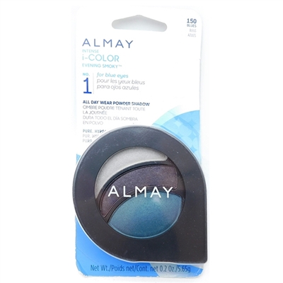 Almay Intense i-Color Evening Smoky NO.1 for blue eyes 150 Blues .2 Oz.