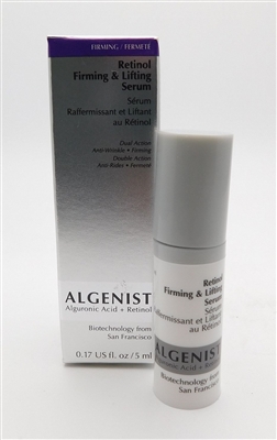 Algenist Retinol Firming & Lifting Serum .17 Fl Oz.