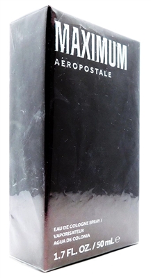 Aeropostale MAXIMUN Eau De Cologne Spray 1.7 Fl Oz.